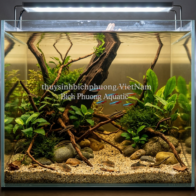 CÁT SUỐI XÁM MUỐI TIÊU - GREY STREAM SAND