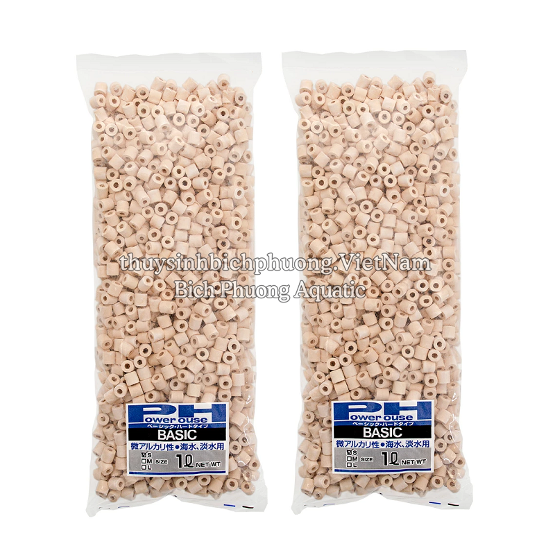 POWER HOUSE BASIC HARD TYPE S 1L – VẬT LIỆU LỌC SINH HỌC HỖ TRỢ TĂNG VÀ ỔN ĐỊNH PH CAO CẤP