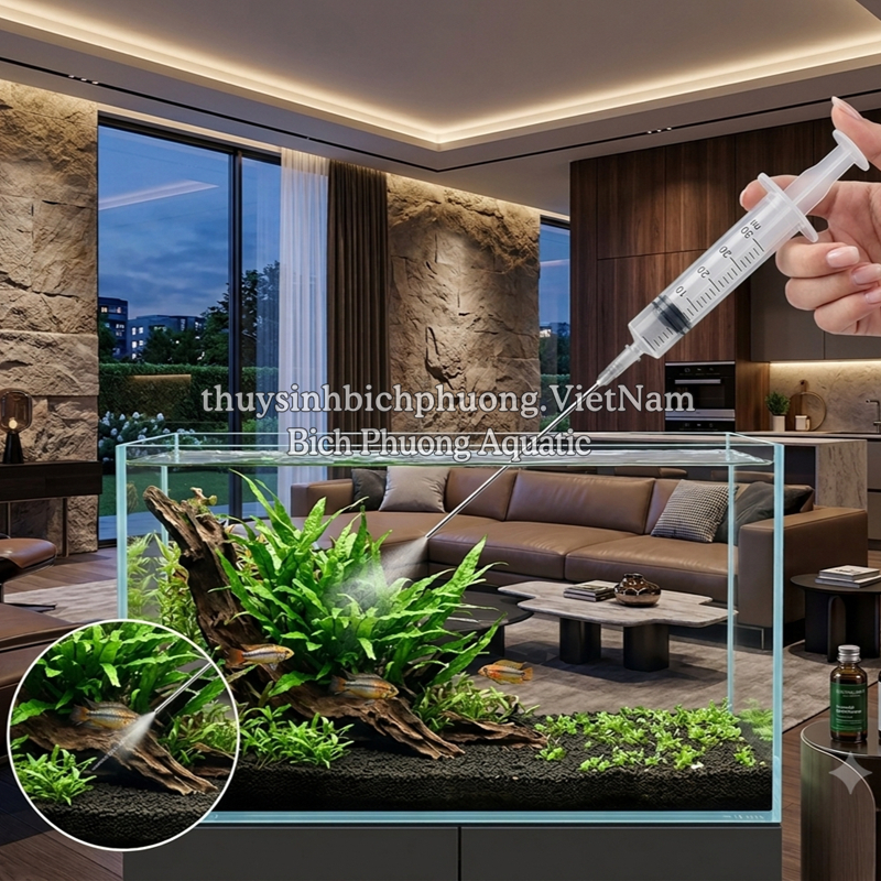XI LANH CHÂM DUNG DỊCH THỦY SINH STANDARD | CHÂM PHÂN NƯỚC - DIỆT RÊU - BÓN GỐC CÂY