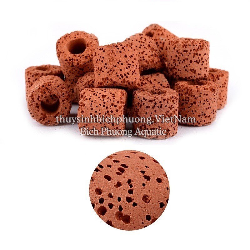 SỨ NHẪN ĐỎ - VẬT LIỆU LỌC XỬ LÝ NƯỚC