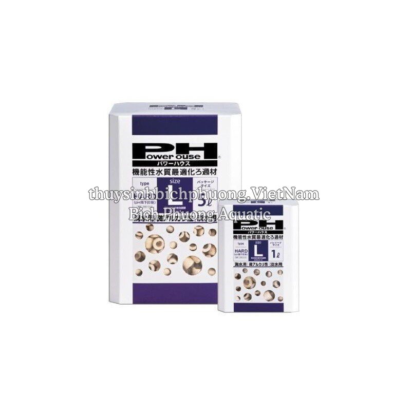 POWER HOUSE HARD TYPE SIZE L - VẬT LIỆU TĂNG pH CAO CẤP