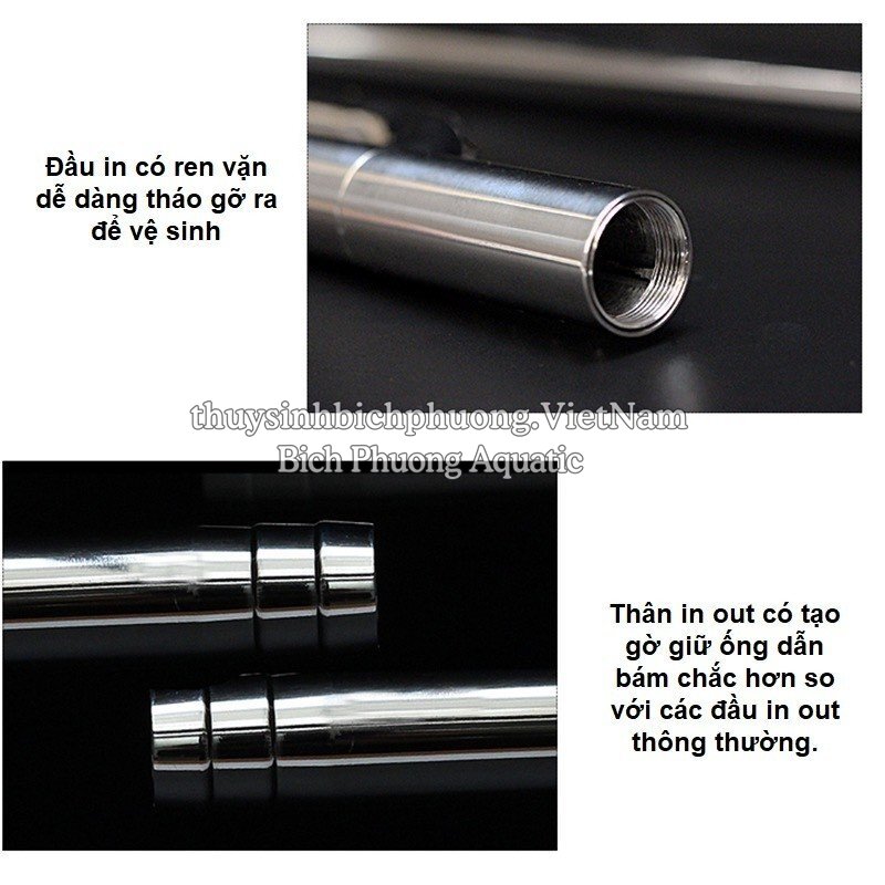 IN OUT INOX MUFAN CÓ LỌC VÁNG