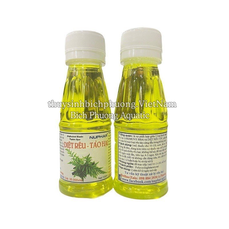 DIỆT RÊU TẢO HẠI NUPHAR
