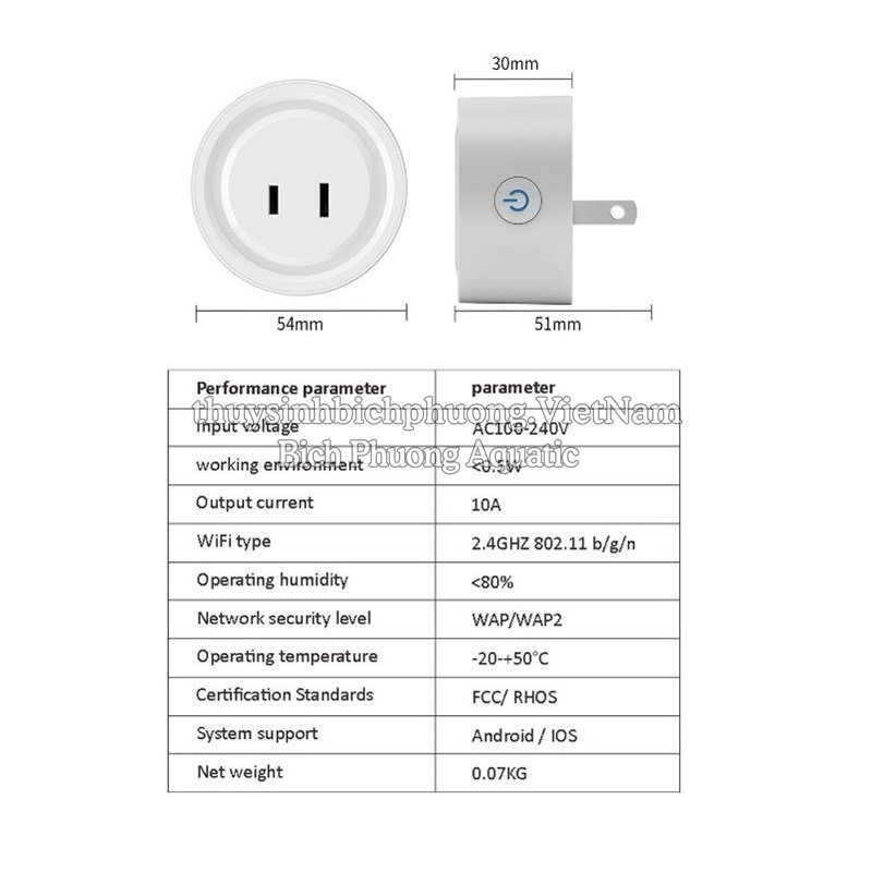 TIMER | Ổ CẮM HẸN GIỜ WIFI THÔNG MINH SỬ DỤNG APP SMART LIFE