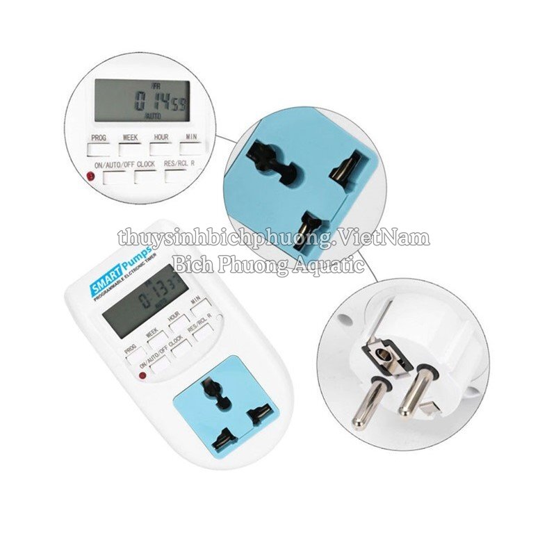 DIGITAL TIMER | Ổ CẮM HẸN GIỜ ĐIỆN TỬ TỰ ĐỘNG TIỆN LỢI | Cửa hàng Thủy ...