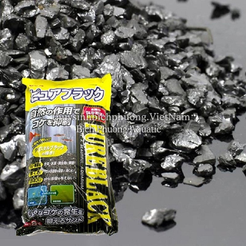 GEX PURE BLACK SOIL - NỀN TRƠ TRANG TRÍ, LỌC NƯỚC CHO HỒ TÔM, TÉP, CÁ CẢNH