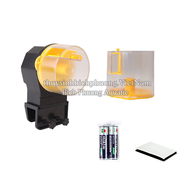 AUTOMATIC FEEDER YELLOW – MÁY CHO CÁ ĂN TỰ ĐỘNG