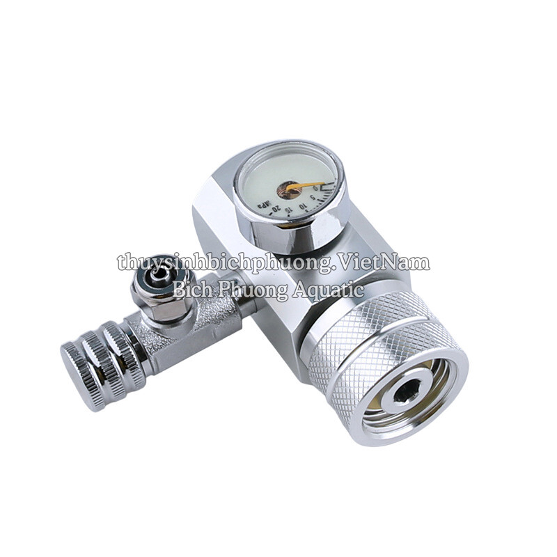 VAN CƠ TINH CHỈNH CO2 MUFAN VER.3 G5/8 (BH 6 THÁNG) | CO2 REGULATOR
