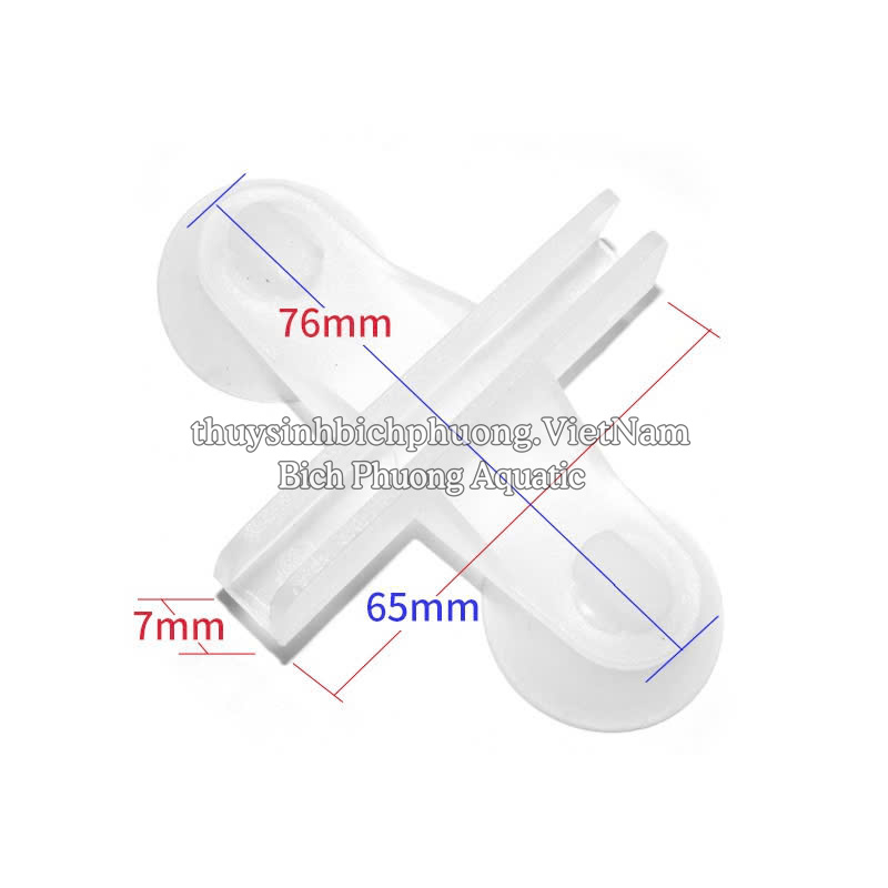 KẸP HÍT KÍNH GIỮ TẤM LƯỚI NHỰA LÀM VÁCH NGĂN