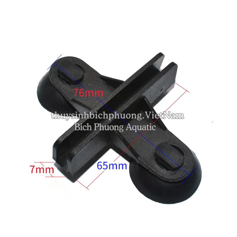 KẸP HÍT KÍNH GIỮ TẤM LƯỚI NHỰA LÀM VÁCH NGĂN