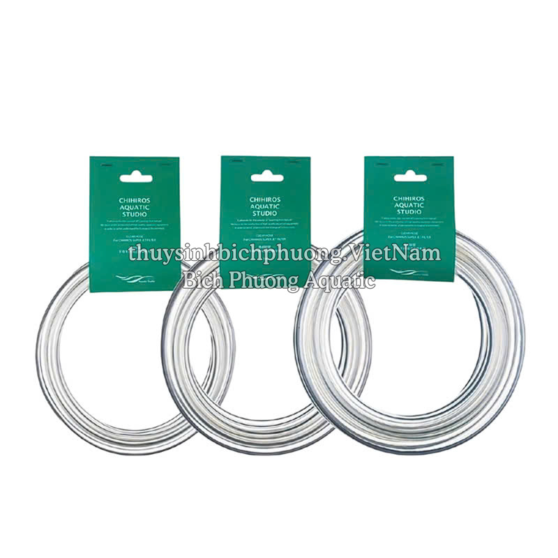 ỐNG NƯỚC CHỐNG GẬP CHIHIROS FI 9/12/16 TRONG SUỐT