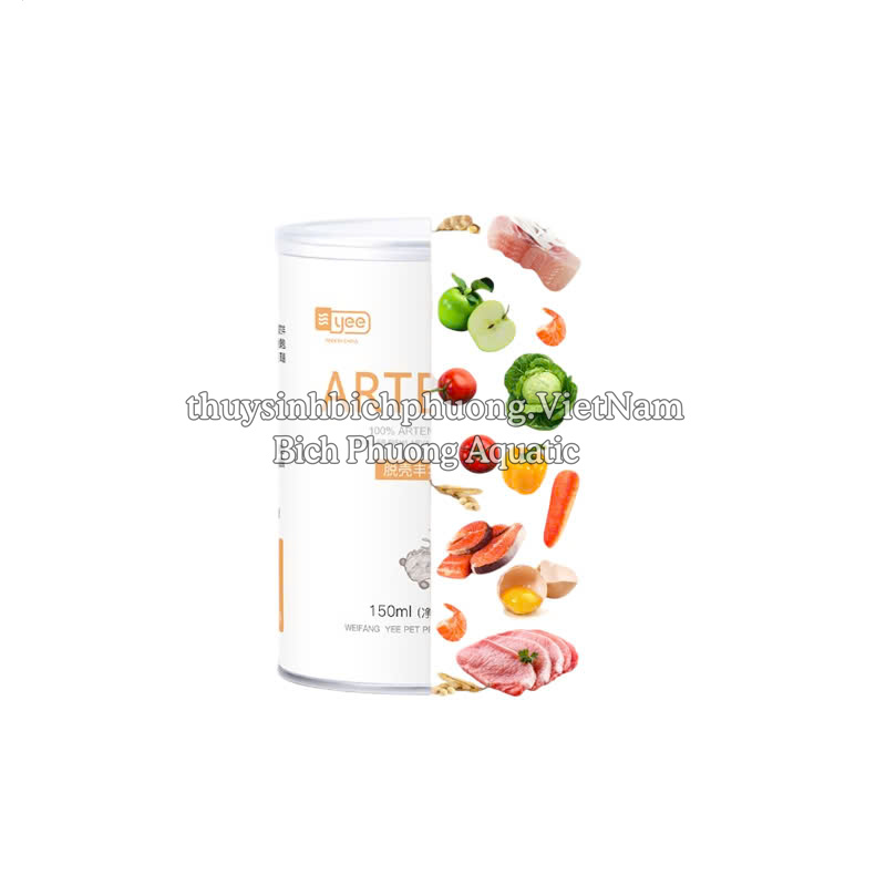 YEE ARTEMIA SẤY KHỔ - THỨC ĂN CHO CÁ CẢNH, CÁ CON, TÉP CẢNH