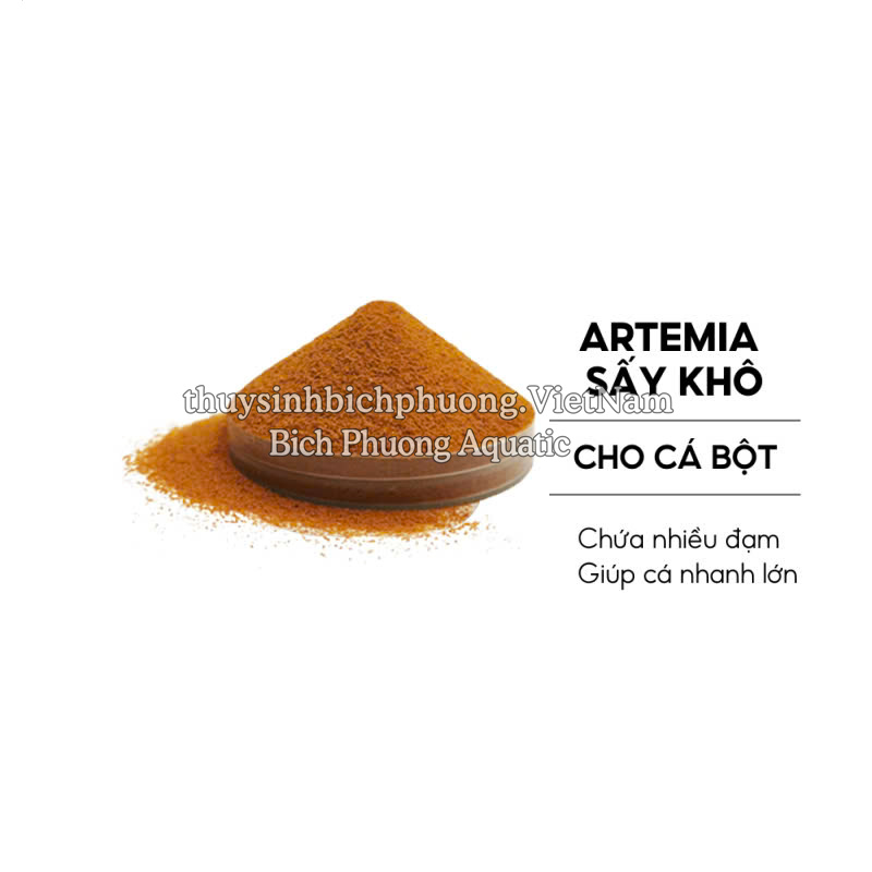 YEE ARTEMIA SẤY KHỔ - THỨC ĂN CHO CÁ CẢNH, CÁ CON, TÉP CẢNH
