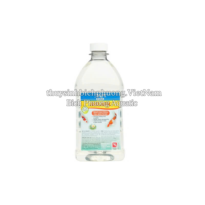 API POND MELAFIX - TRỊ NẤM, KHÁNG KHUẨN, PHÒNG BỆNH CHO CÁ CẢNH