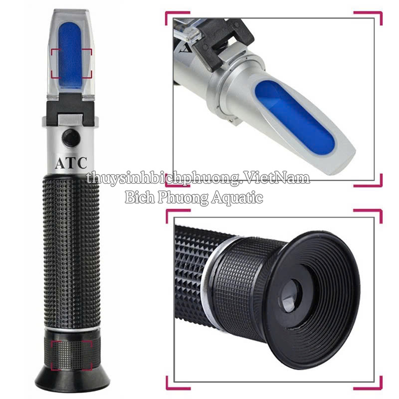 BÚT ĐO ĐỘ MẶN ATC – KHÚC XẠ KẾ HỒ CÁ BIỂN