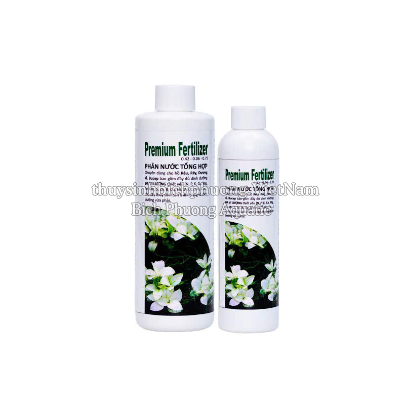 PTV PREMIUM FERTILIZER - PHÂN NƯỚC THỦY SINH TỔNG HỢP