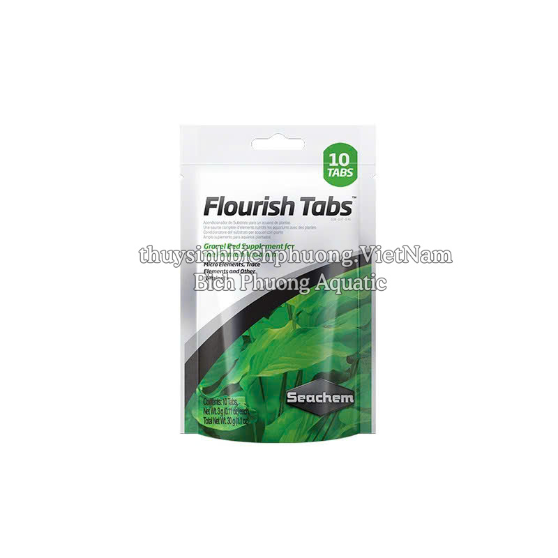 SEACHEM FLOURISH TABS - VIÊN NÉN PHÂN NHÉT BỔ SUNG DINH DƯỠNG
