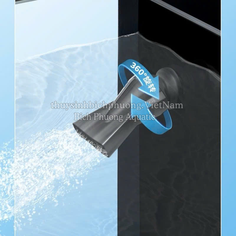 BỘ HỒ KÍNH YEE CÓ LỌC VÁCH SIÊU TRONG ĐỂ BÀN (TẶNG KÈM ĐÈN, VẬT LIỆU LỌC)