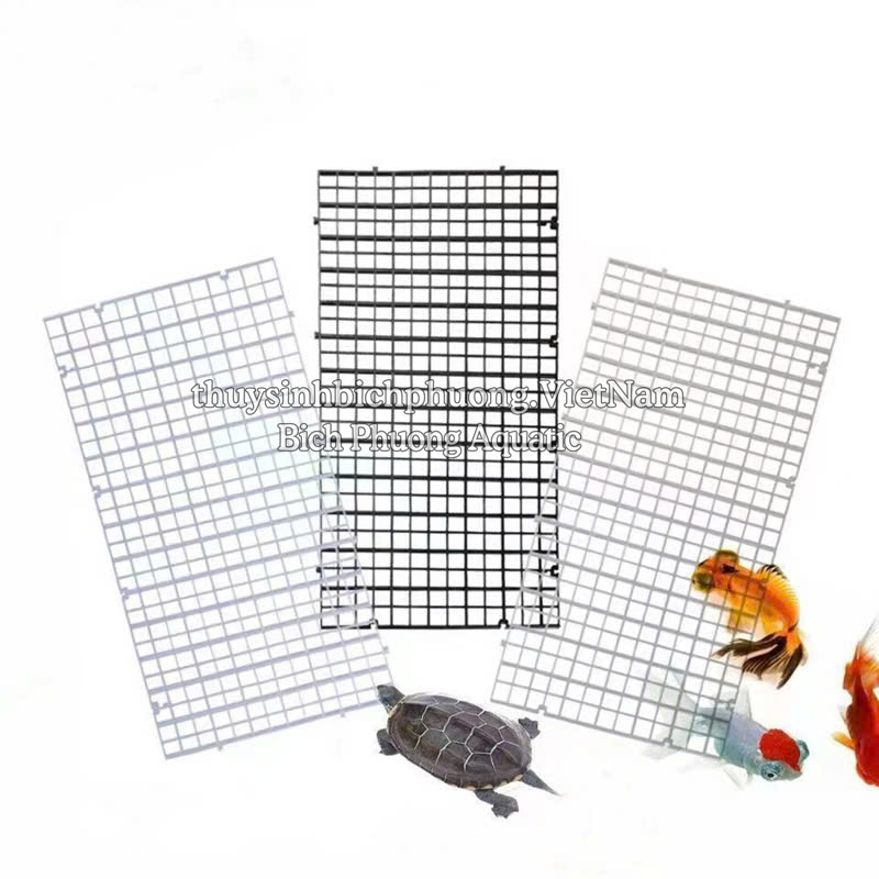 TẤM LƯỚI NHỰA LÀM VÁCH NGĂN, NẮP ĐẬY HỒ CÁ, HỒ NUÔI RÙA