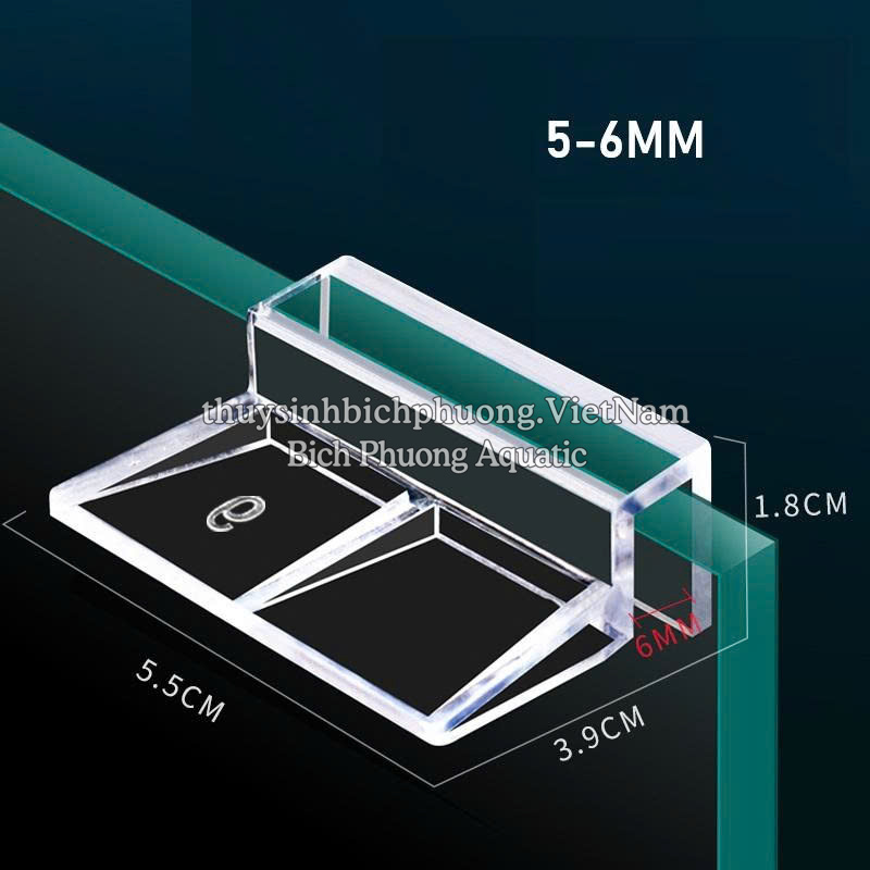 GIÁ ĐỠ MICA GẮN THÀNH HỒ KÍNH – ĐỠ TẤM NHỰA / LƯỚI ĐẬY HỒ CÁ