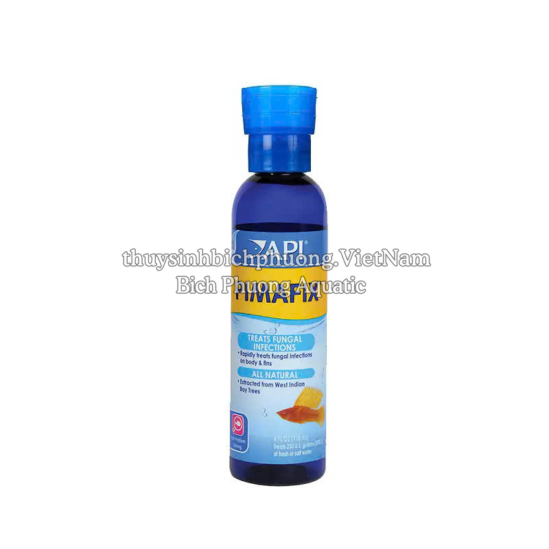 API PIMAFIX 118ML | 237ML | 473ML - TRỊ NẤM, DIỆT KÝ SINH TRÙNG, SÁT KHUẢN CHO CÁ CẢNH