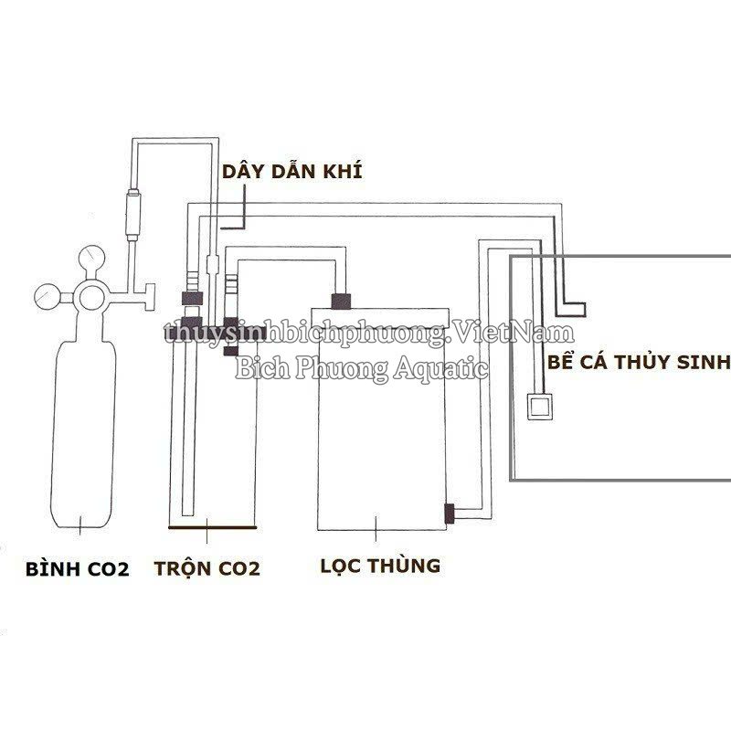 TRỘN CO2 PLANT CARE CAO CẤP