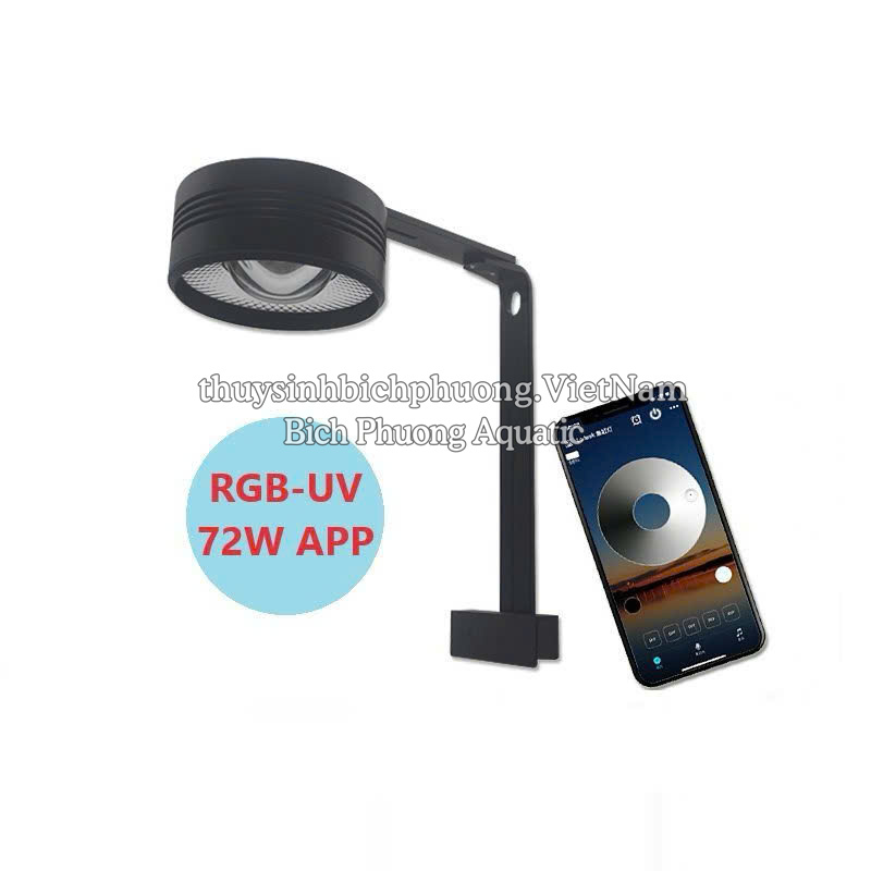 ĐÈN LED LEDESK LON NHÔM RGB-UV 30W| 50W |72W APP