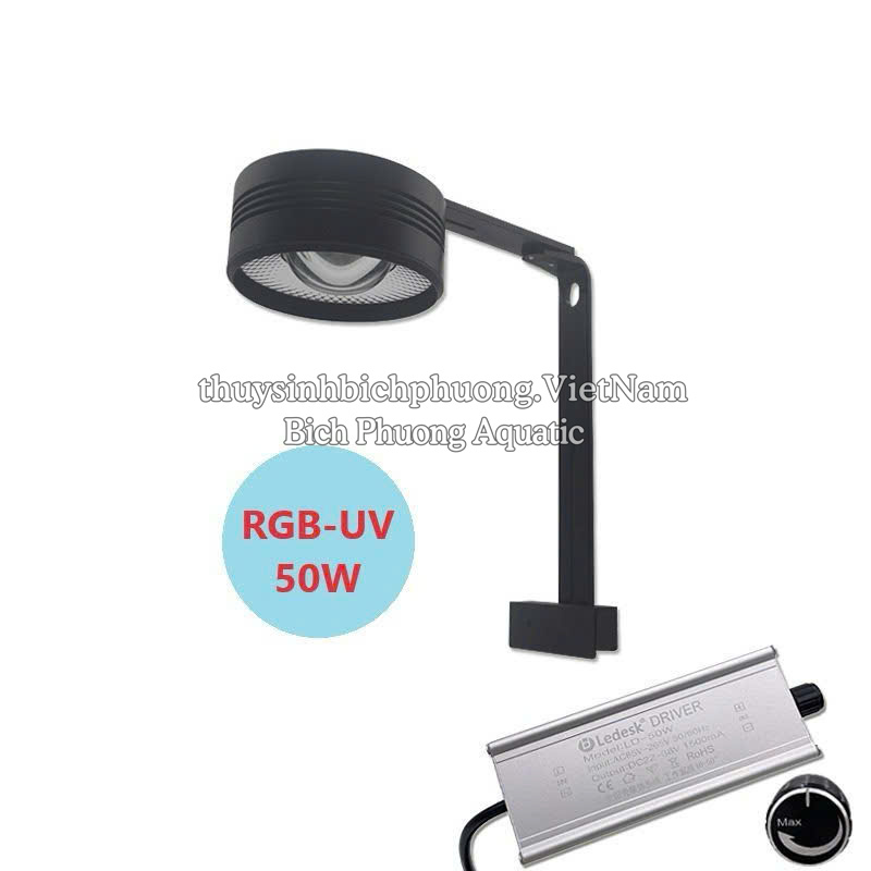 ĐÈN LED LEDESK LON NHÔM RGB-UV 30W| 50W |72W APP