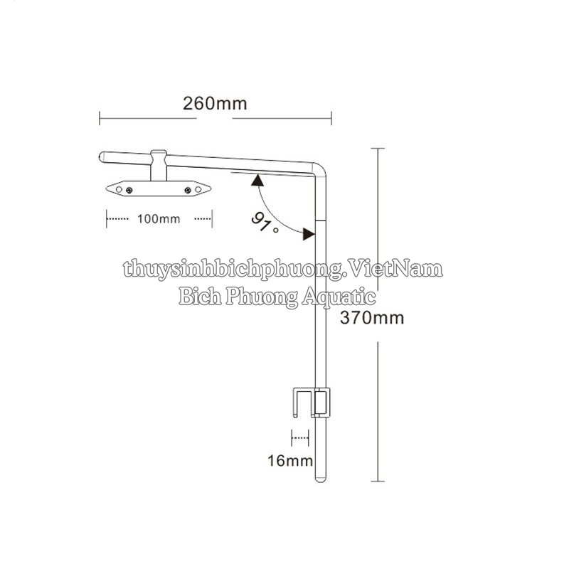 CHÂN TREO | GIÁ TREO ĐÈN WEEK M,L,V