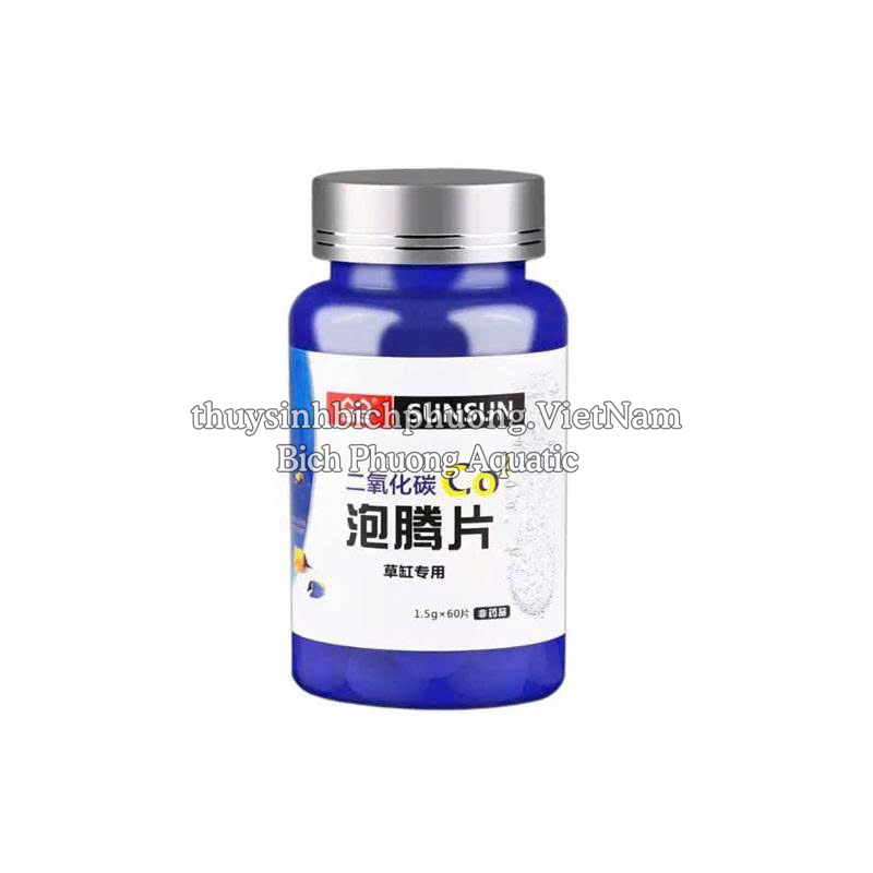 VIÊN SỦI CO2 SUNSUN - DỄ DÙNG, TIẾT KIỆM