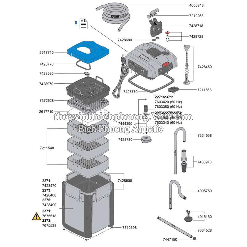 EHEIM PRO 4+ 350 (2273) - LỌC THÙNG CAO CẤP