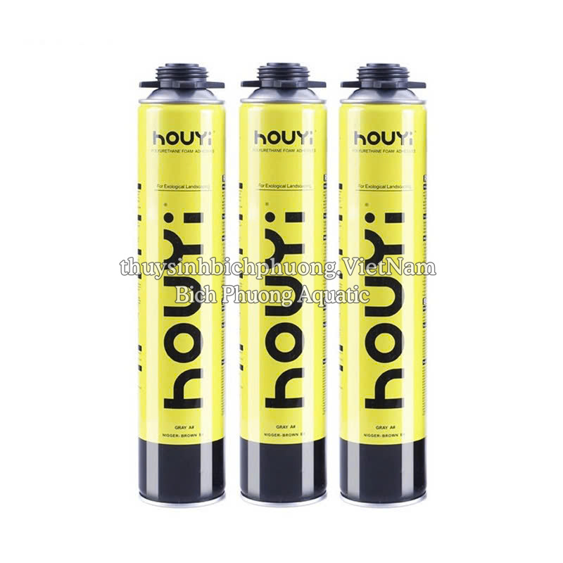 FOAM HOUYI TẠO BACKGROUND GIẢ ĐÁ MÀU XÁM ĐEN