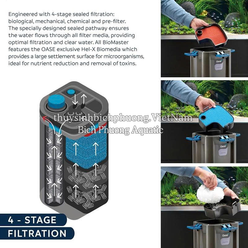 OASE BIOMASTER FILTER - LỌC THÙNG CAO CẤP