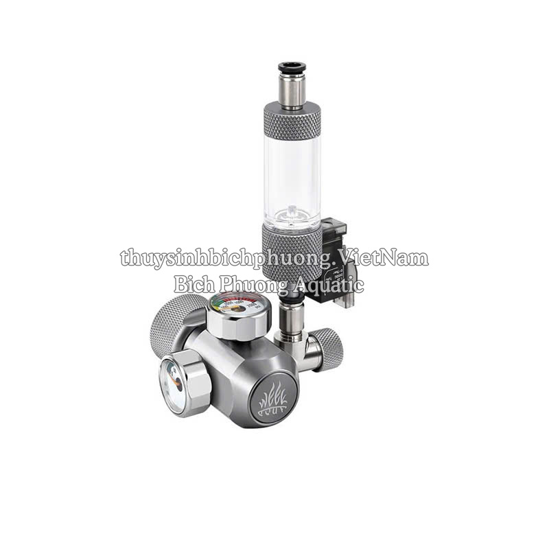 VAN ĐIỆN CO2 WEEK AQUA 2 ĐỒNG HỒ - DOUBLE METER SOLENOID VALVE
