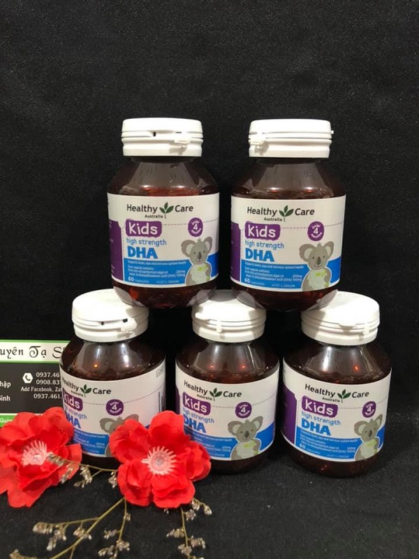 DHA healthy cho bé từ 4 tháng tuổi