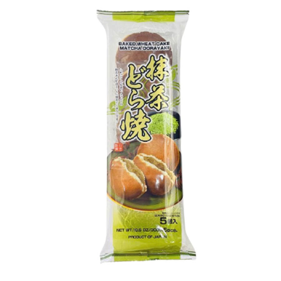 Bánh rán Dorayaki vị trà xanh 5 cái - Nhật Bản