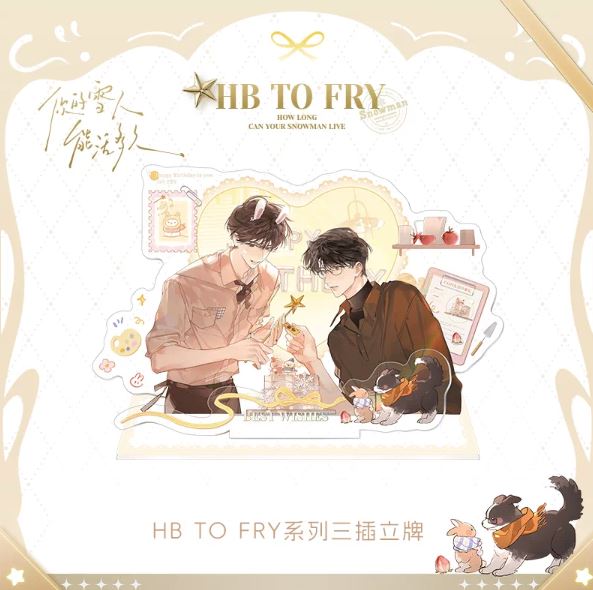 Standee Người tuyết của em có thể sống được bao lâu chính hãng Mẫu 1