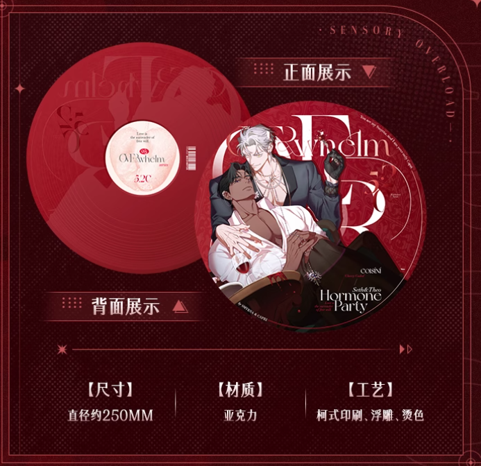 Đĩa giả CD arcylic Smyrna & Capri - Chuyện tình alpha chính hãng Mẫu 1