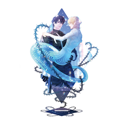 Standee Nhân ngư rơi xuống hàng chính hãng mẫu 1