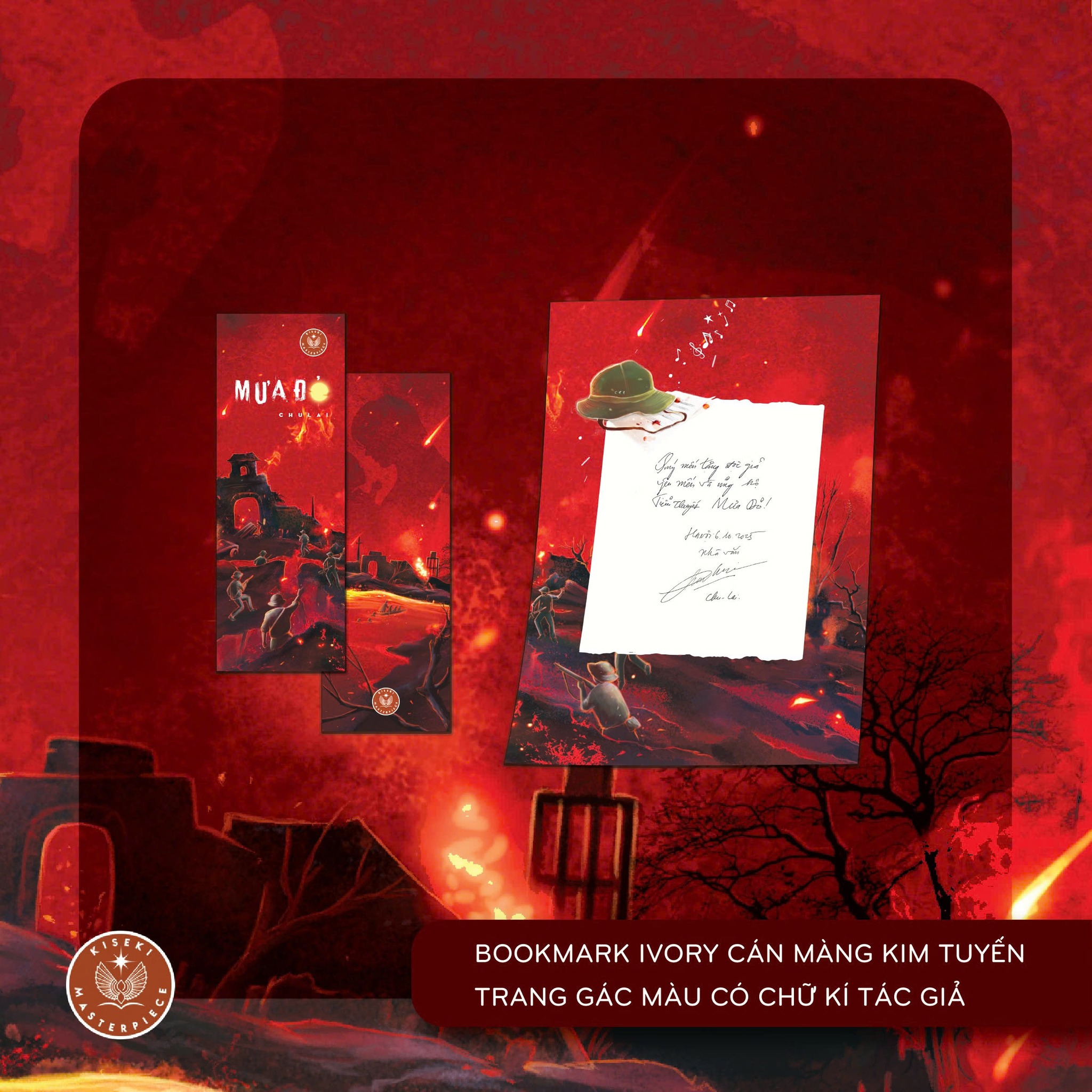 ẤN BẢN KỶ NIỆM MƯA ĐỎ