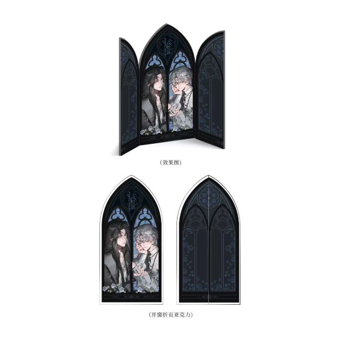 Standee Chào mừng đến với phong livestream ác mộng chính hãng Mẫu 2