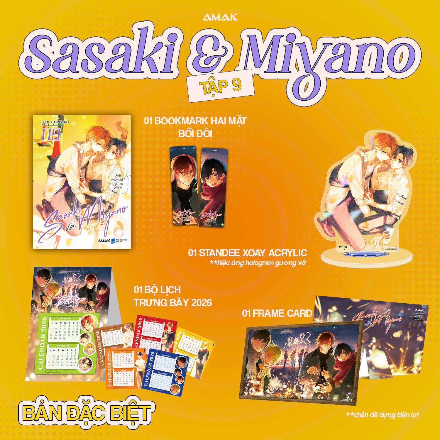 Truyện tranh SASAKI VÀ MIYANO TẬP 9 [BẢN ĐẶC BIỆT]