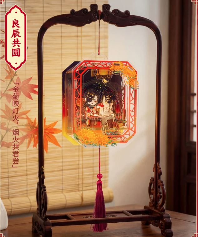 Đèn lồng Arcylic Thiên quan tứ phúc ngẫu nhiên chính hãng
