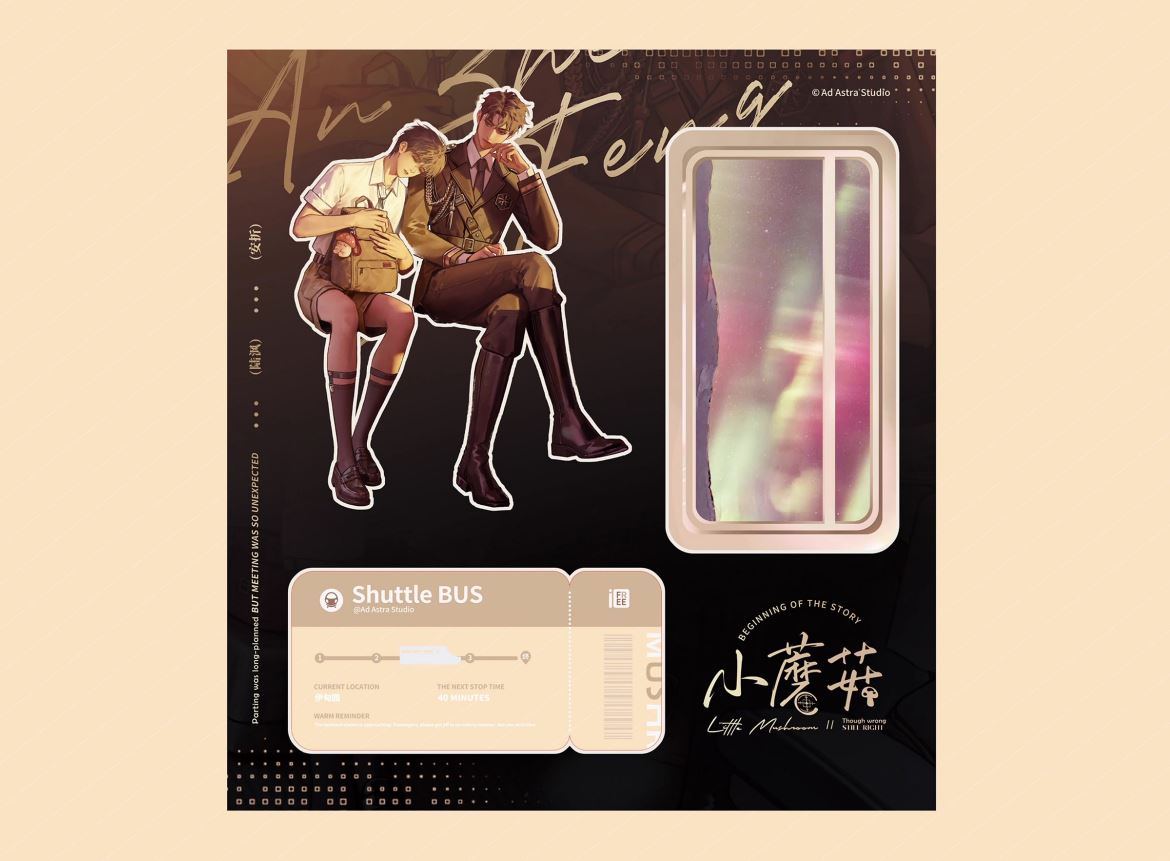 Standee Cây nấm nhỏ chính hãng Mẫu 31