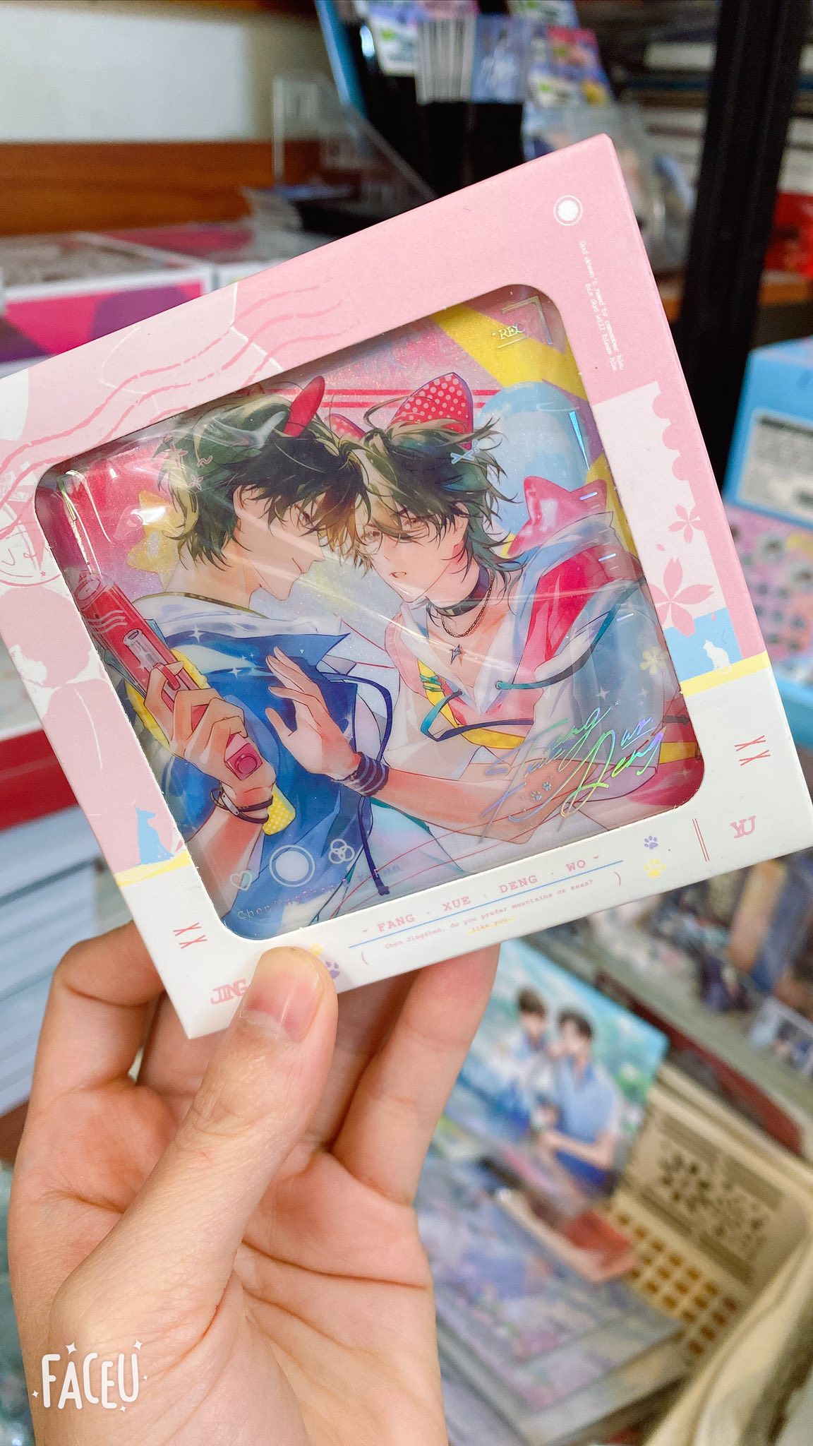 Huy hiệu Tan học đợi tôi chính hãng Mẫu 5