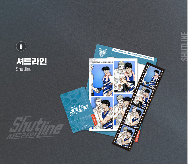 Bộ card 4 ô + thẻ phim Lezhin đợt 1