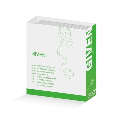 Lịch đa năng Given chính hãng ngẫu nhiên Mẫu 1