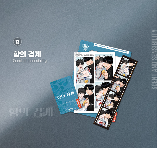 Bộ card 4 ô + thẻ phim Lezhin đợt 1