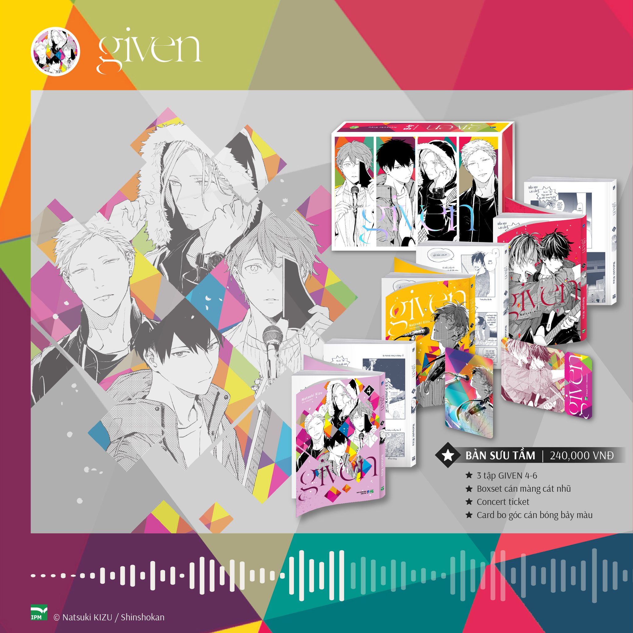 Truyện tranh Given - BẢN VIỆT - TẬP 4-6 [BẢN SƯU TẦM]