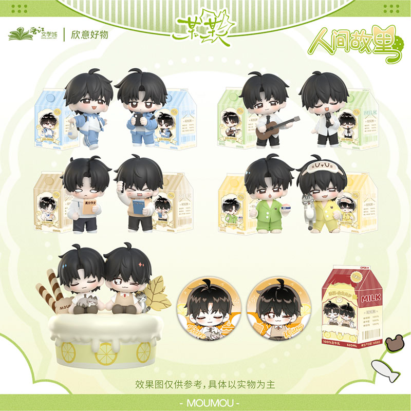 Hộp mù figure Mỗ Mỗ chính hãng Mẫu 1
